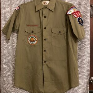 vintage boy scout club-Master shirt Size S